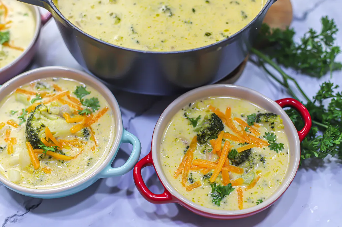 Broccoli cheddar soup