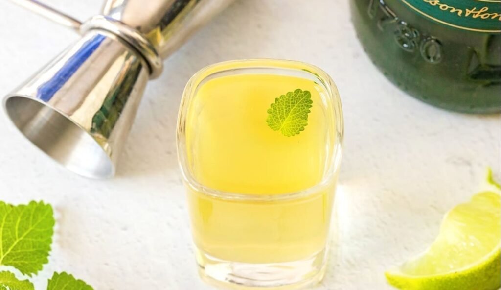 Green tea shot