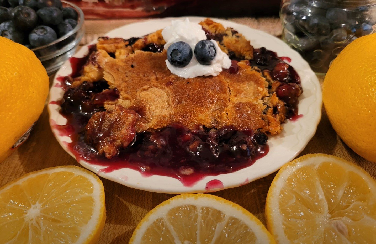 Make the trending Lemon Blueberry Dump Cake with just 5 ingredients! Quick, easy, and viral in 2025. Perfect for summer, parties, or cozy nights.